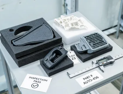 Automotive plastic components