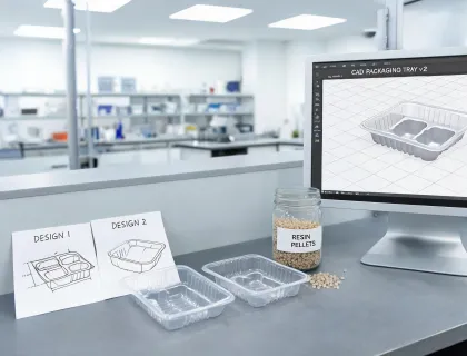 Packaging concept board